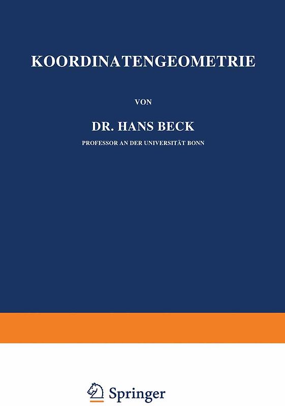 Koordinaten-Geometrie