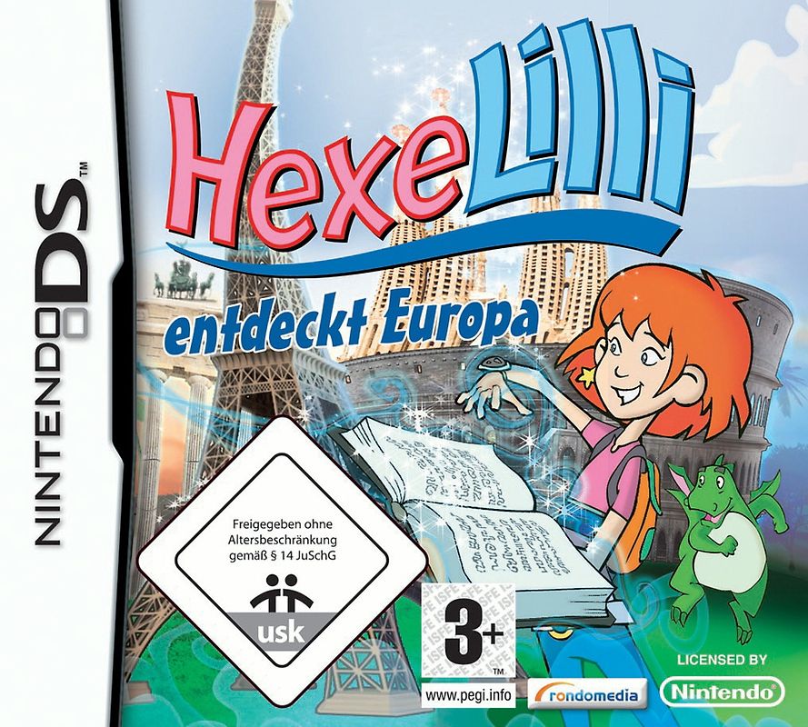Hexe Lilli entdeckt Europa Nintendo DS