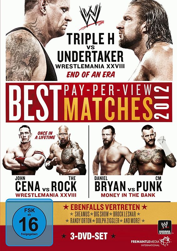 WWE- Best Pay-Per-View Matches 2012 [3 DVDs] DVD