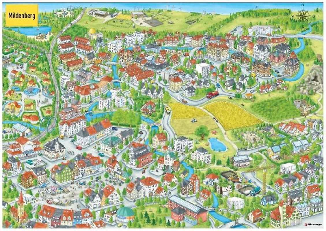 Poster - Eine Ansicht von Mildenberg