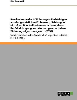 Rauchwarnmelder in Wohnungen