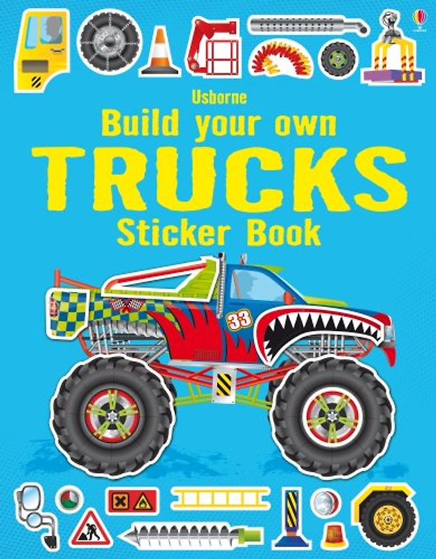 Build Your Own Trucks Sticker Book - Tudhope, Simon