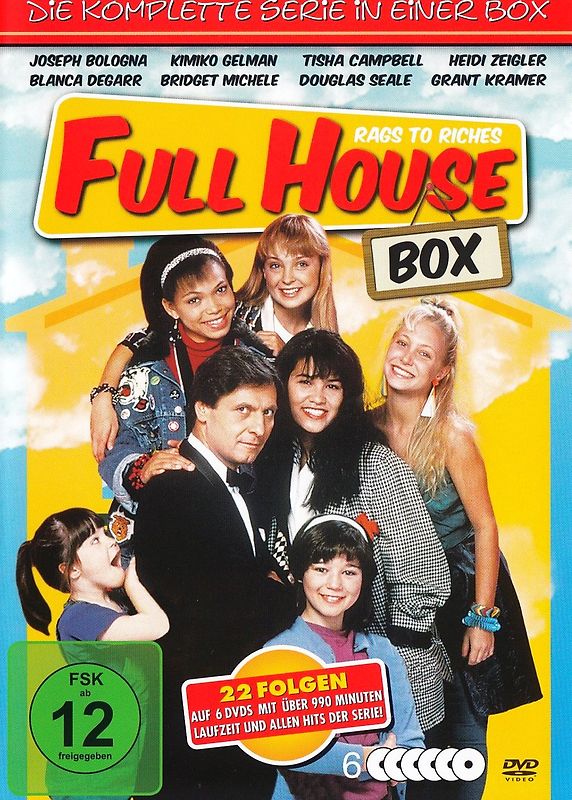 Full House - Rags to Riches: Die komplette Serie in einer Box [6 DVDs] DVD