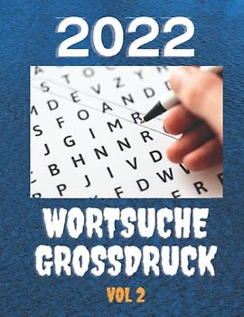 Wortsuche Großdruck: Rätselbücher für Erwachsene und Senioren, Wortsuchaktivität, Wortfindungs-Puzzlebuch Vol 2