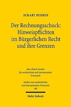 Der Rechnungsschock: Hinweispflichten im Bürgerlichen Recht und ihre Grenzen
