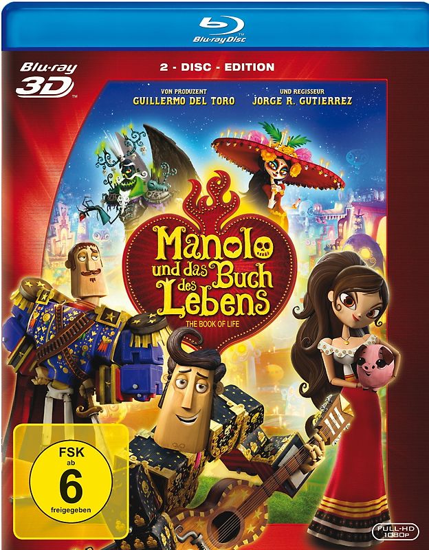 Manolo und das Buch des Lebens  (+ Blu-ray) Blu-ray Disc