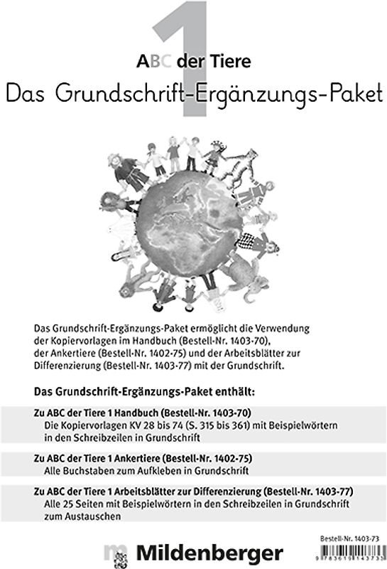 ABC der Tiere / ABC der Tiere 1 – Das Grundschrift-Ergänzungs-Paket