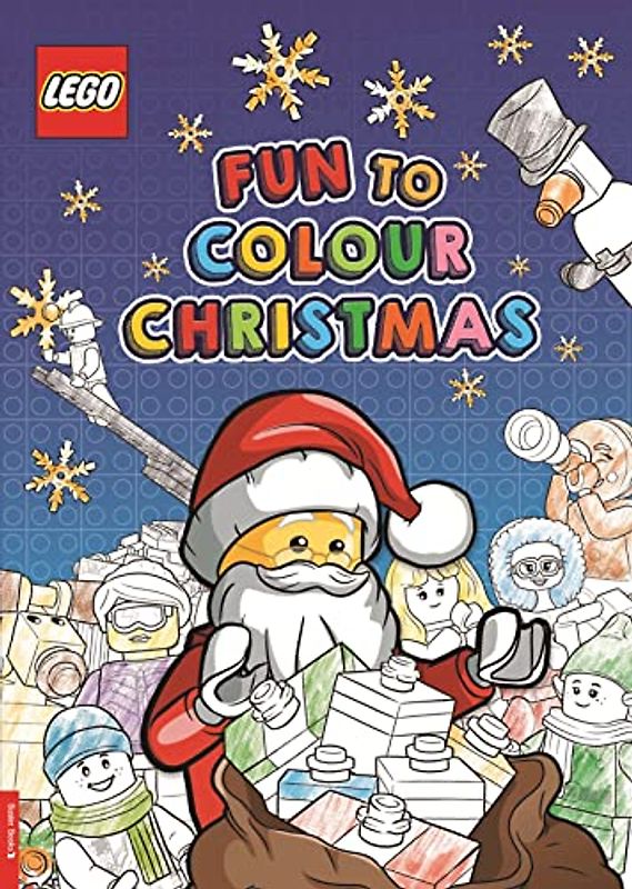 LEGO® Books: Fun to Colour Christmas