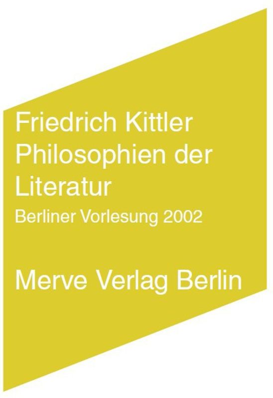 Philosophien der Literatur