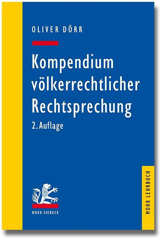 Kompendium völkerrechtlicher Rechtsprechung