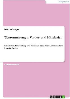 Wassernutzung in Vorder- und Mittelasien