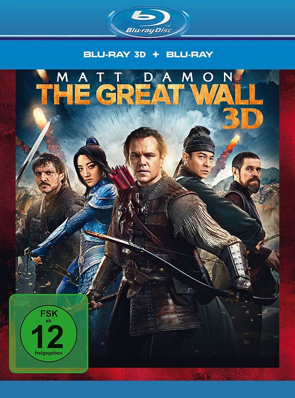 The Great Wall 3D [inkl. Blu-ray] 3D Blu-ray Disc