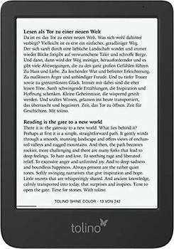 Tolino Shine Color 6" 16 Go [Wi-Fi] noir