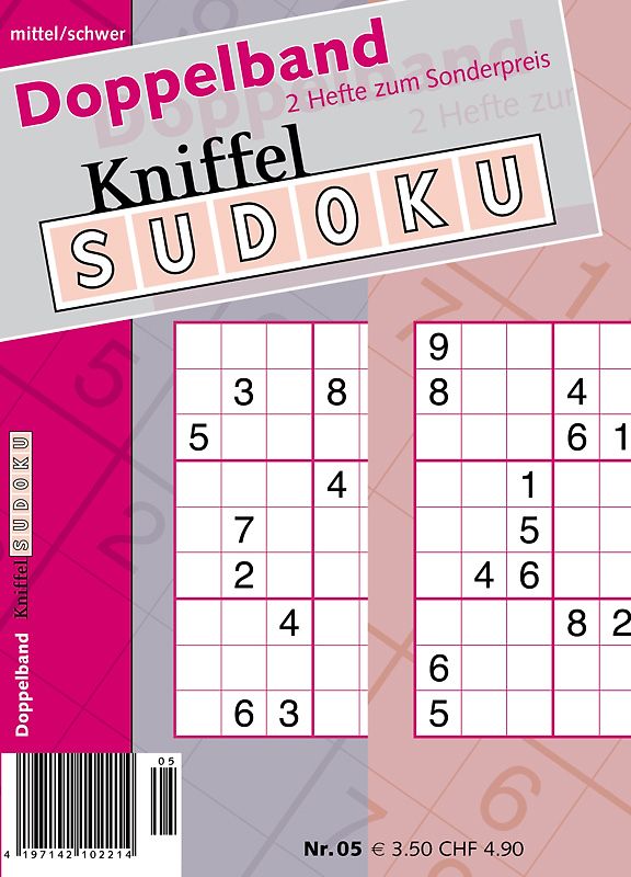 Kniffel-Sudoku Doppelband Nr. 5