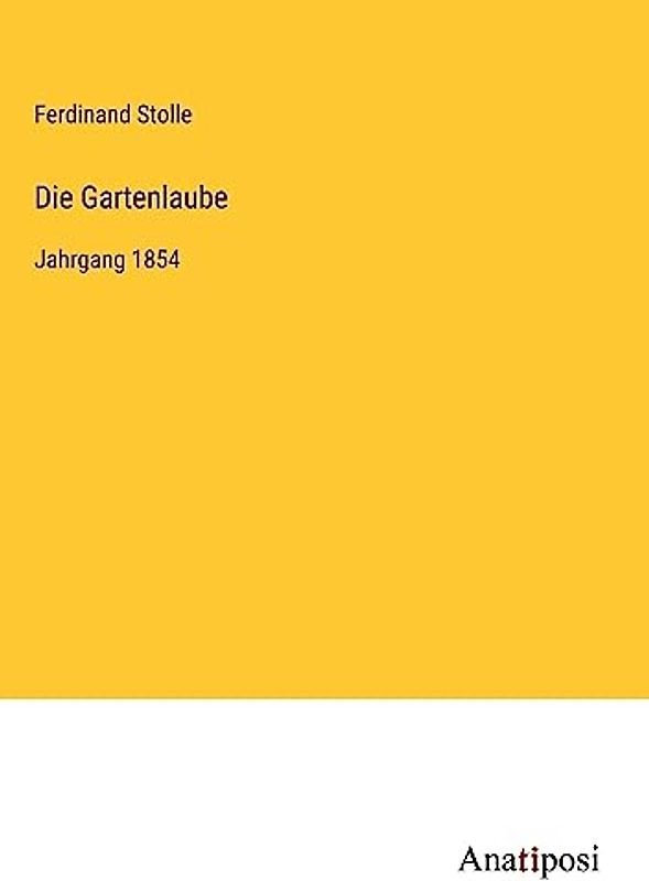 Die Gartenlaube: Jahrgang 1854