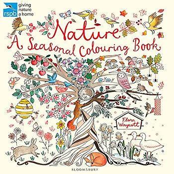 RSPB Nature: A Seasonal Colouring Book