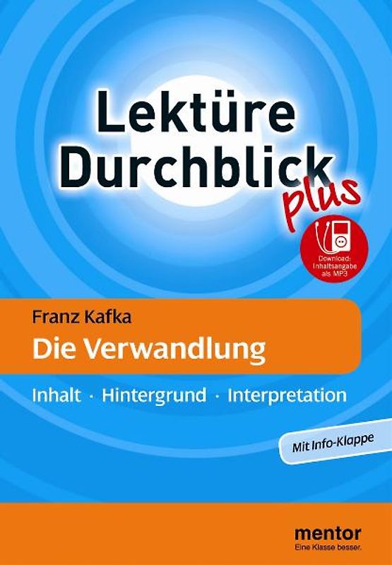 Franz Kafka: Die Verwandlung - Buch mit mp3-Download