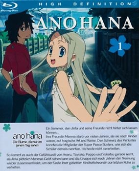 AnoHana-Die Blume,die wir an jenem Tag sahen Vo Blu-ray Disc