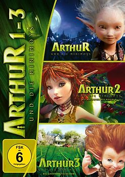 Arthur und die Minimoys 1-3 [3 DVDs] DVD