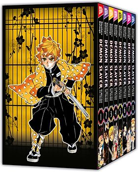 Demon Slayer - Kimetsu no Yaiba 1-8 mit Sammelschuber
