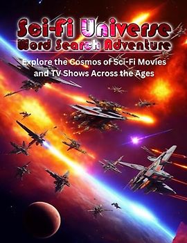 Sci-Fi Universe Word Search Adventure: Explore the Cosmos of Sci-Fi Movies and TV Shows Across the Ages