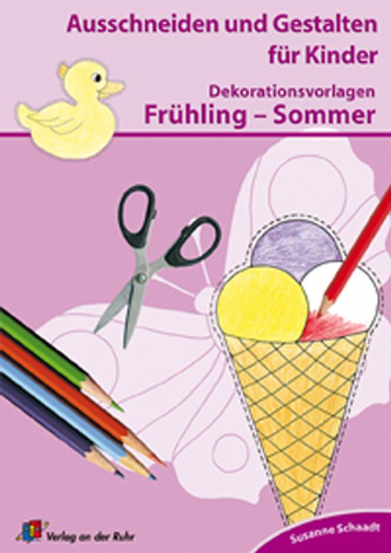 Dekorationsvorlagen zu Frühling - Sommer
