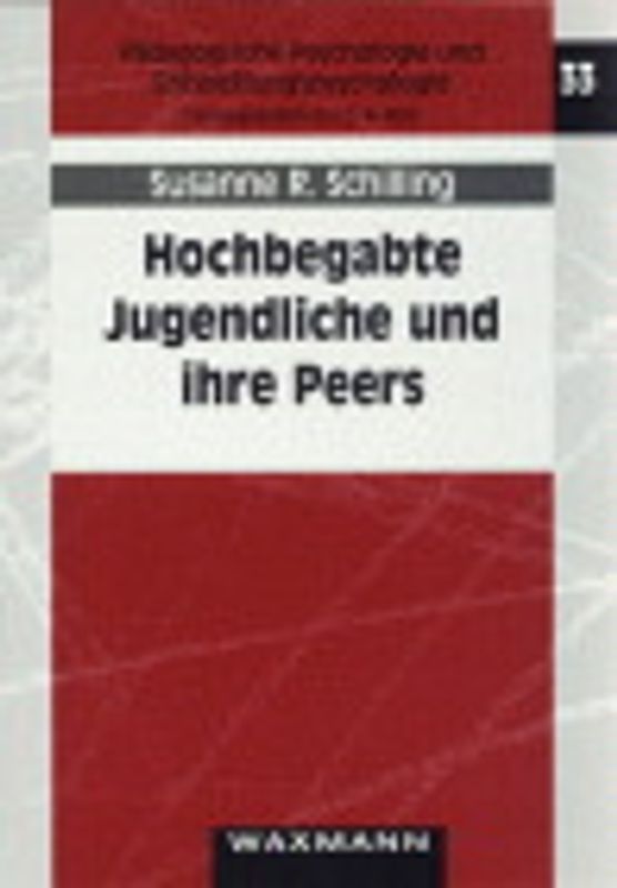 Hochbegabte Jugendliche und ihre Peers
