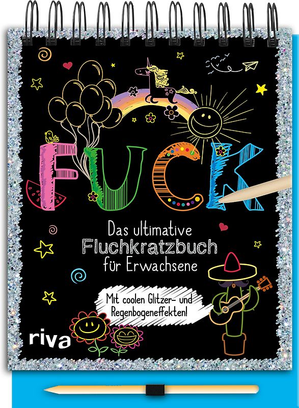 FUCK – Das ultimative Fluchkratzbuch für Erwachsene