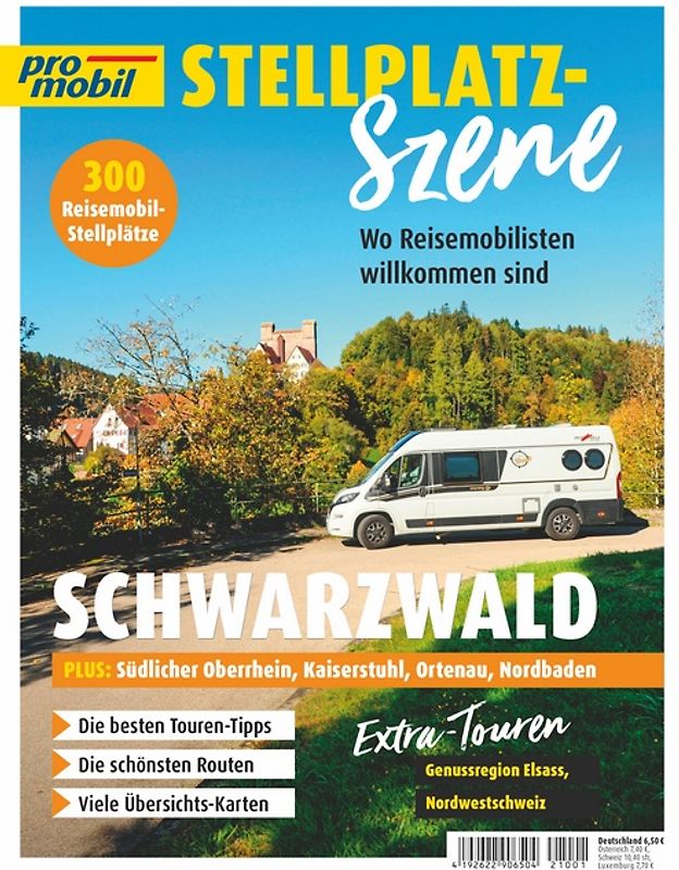 pro mobil Stellplatz-Szene - Schwarzwald plus Oberrhein und Elsass