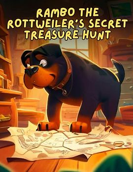 Rambo the Rottweiler's Secret Treasure Hunt: Short Story for kids about Rottweiler, Perseverance & Self-Confidence I A Motivational Book For kids I Gift for kids 6-10