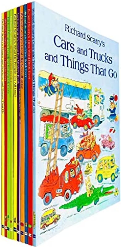 Richard Scarry's Best Collection Ever! 10 books collection. What do people do all day?... and other stories.