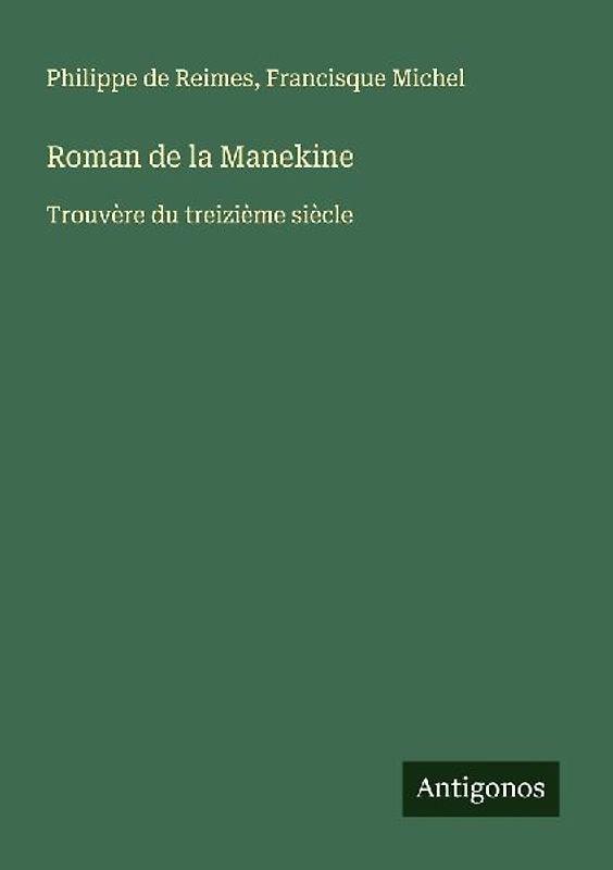 Roman de la Manekine
