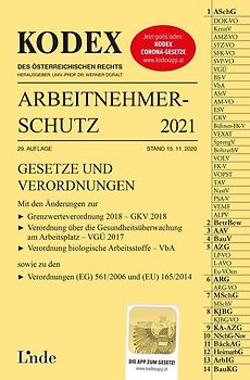 KODEX Arbeitnehmerschutz 2021