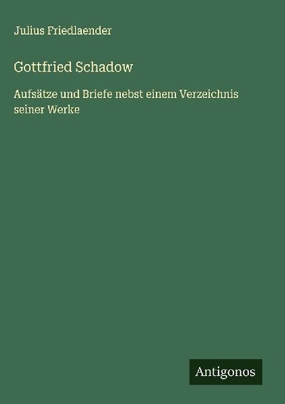 Gottfried Schadow
