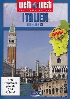 Welt Weit - Lust auf Reisen: Italien Highlights DVD