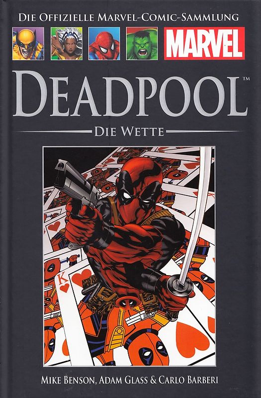Die offizielle Marvel-Comic-Sammlung 58: Deadpool - Die Wette - Mike Benson & Adam Glass [Gebundene Ausgabe]