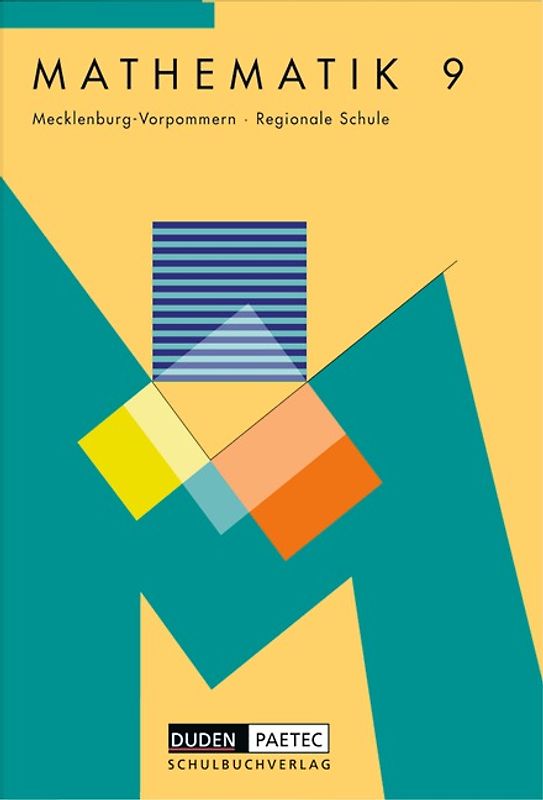 Duden Mathematik - Sekundarstufe I - Mecklenburg-Vorpommern / 9. Schuljahr - Schülerbuch