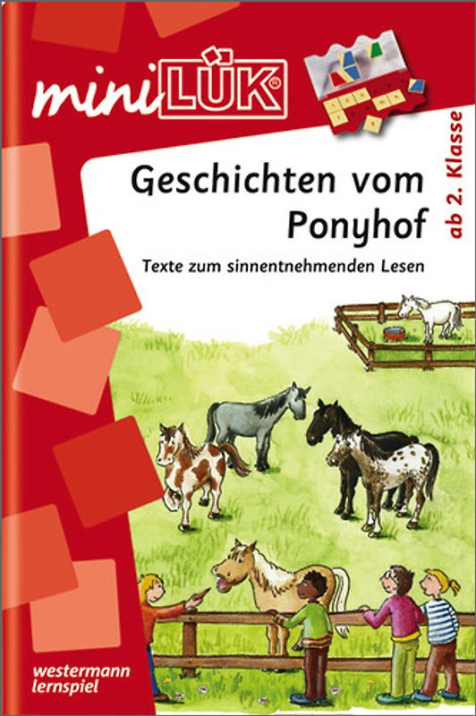 miniLÜK-Übungshefte / miniLÜK. Deutsch / 2./3. Klasse - Deutsch: Geschichten vom Ponyhof