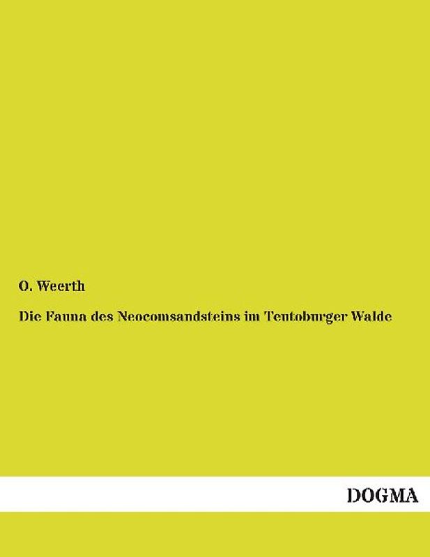 Die Fauna des Neocomsandsteins im Teutoburger Walde