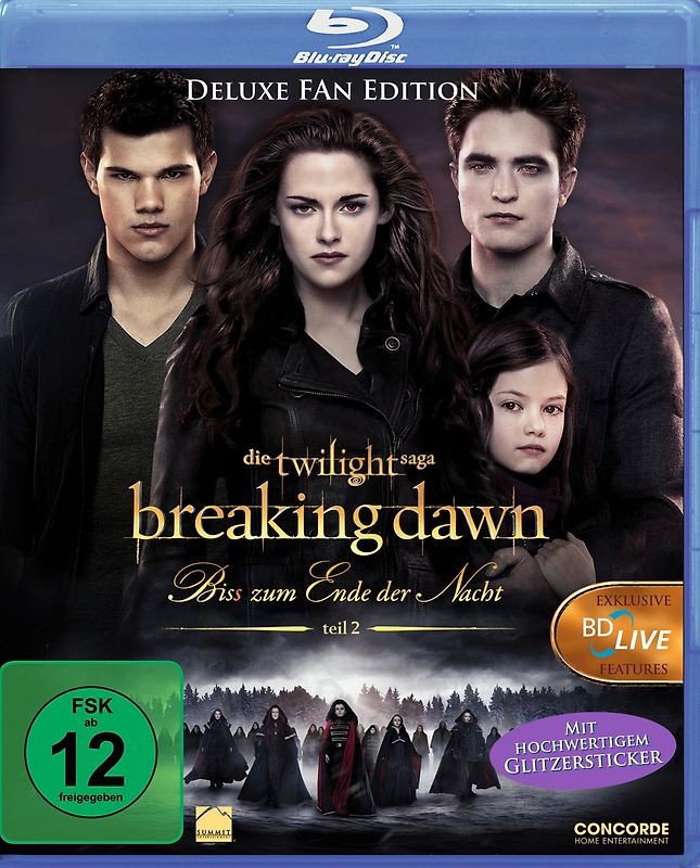 Breaking Dawn - Bis(s) zum Ende der Nacht: Teil 2 [Deluxe Fan Edition] Blu-ray Disc