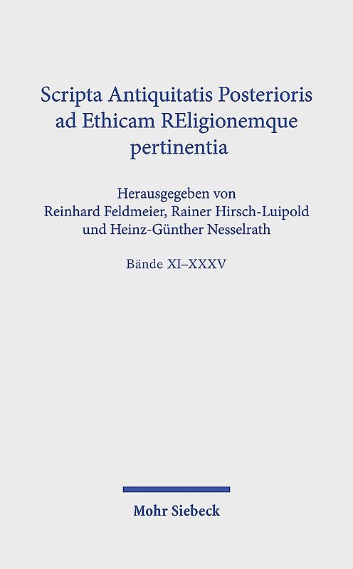 SAPERE-Paket, Bände XI-XXXV