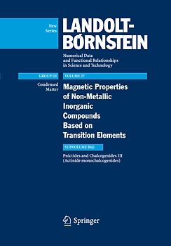 Actinide monochalcogenides