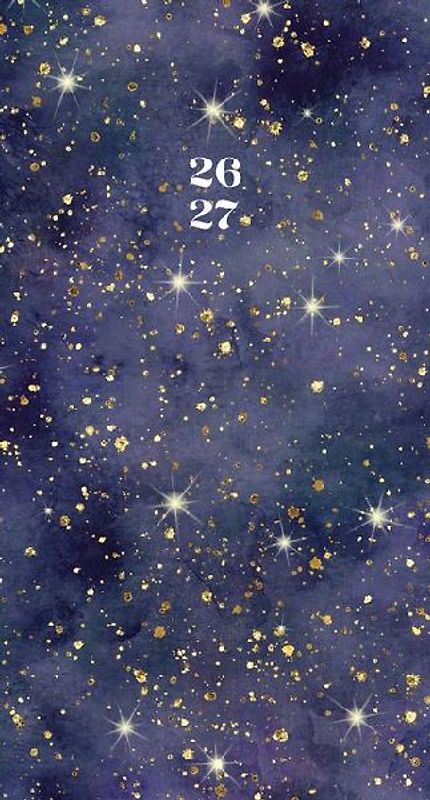 Starry Night 2-Year 2026-27 3.5 X 6.5 Monthly Pocket Planner