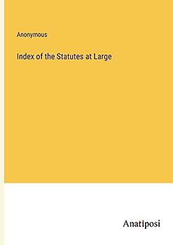 Index of the Statutes at Large