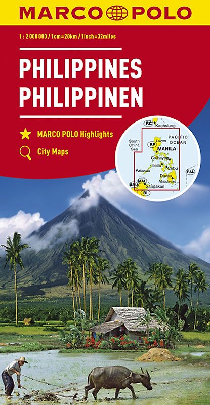 MARCO POLO Kontinentalkarte Philippinen 1:2 Mio.