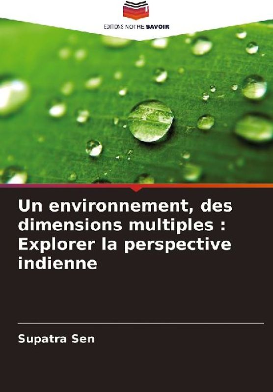 Un environnement, des dimensions multiples : Explorer la perspective indienne