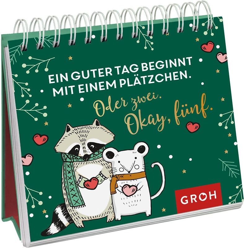 Ein guter Tag beginnt mit einem Plätzchen. Oder zwei. Okay, fünf.