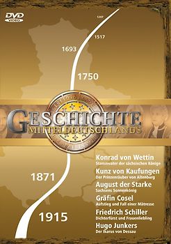 Die Geschichte Mitteldeutschlands Vol. 1 (2 DVDs) DVD