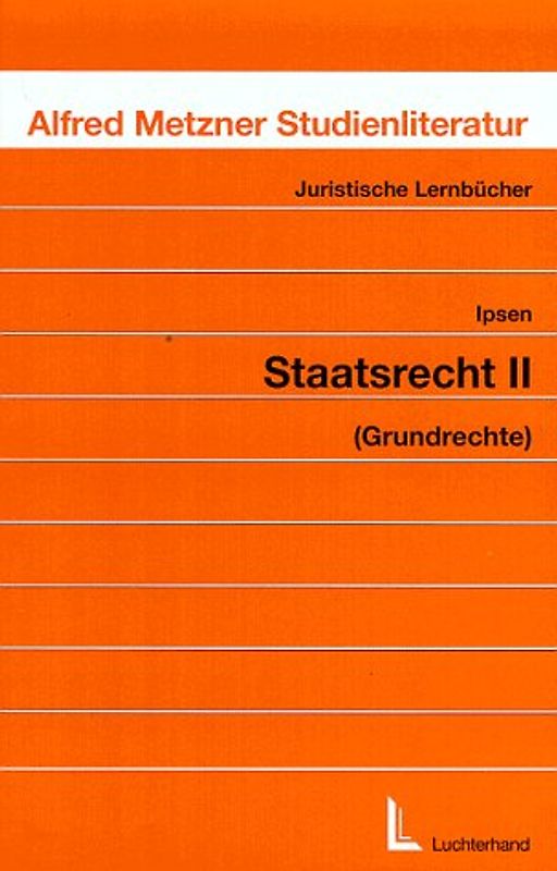 Staatsrecht II. Grundrechte