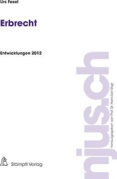 Erbrecht Entwicklungen 2012